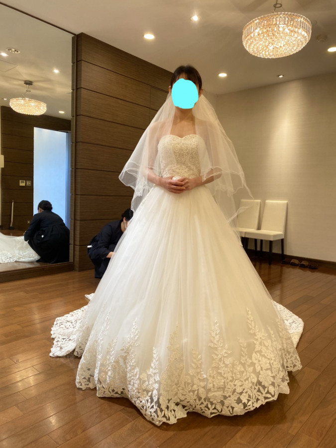 まりりんさんのウエディングドレスの写真