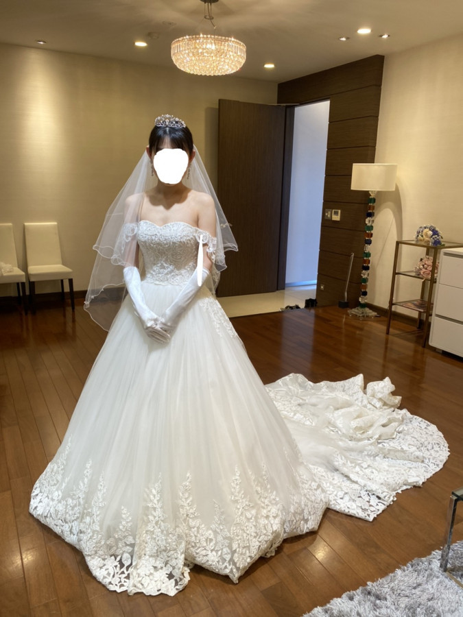 まりりんさんのウエディングドレスの写真