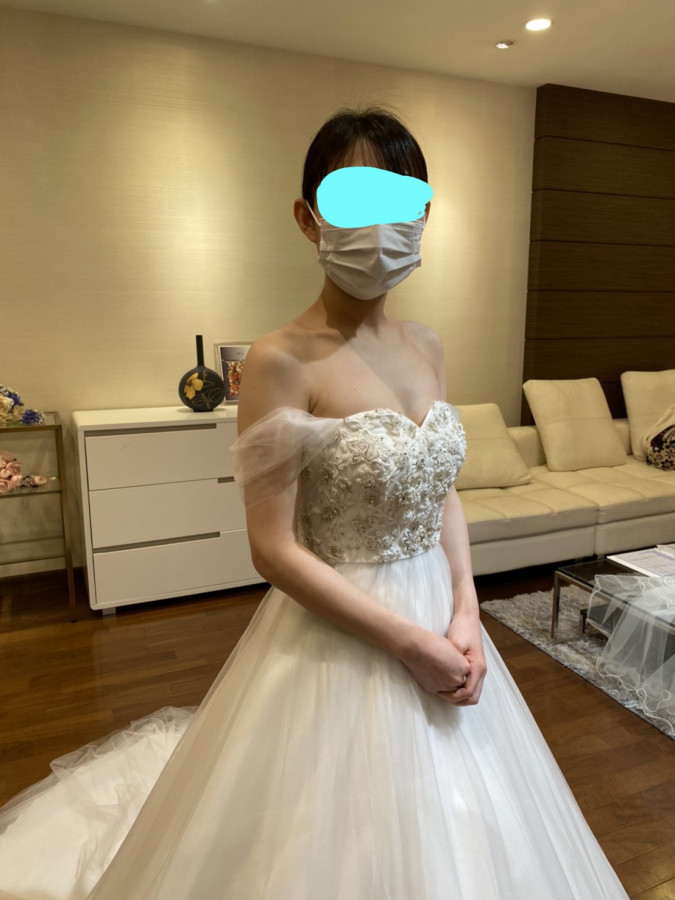 まりりんさんのウエディングドレスの写真