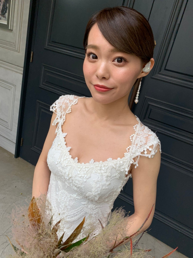 ゆかりさんのヘアメイクの写真