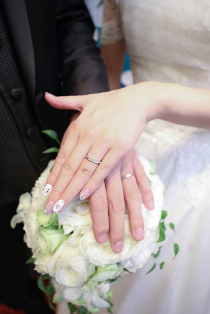 みきおさんの結婚指輪の写真