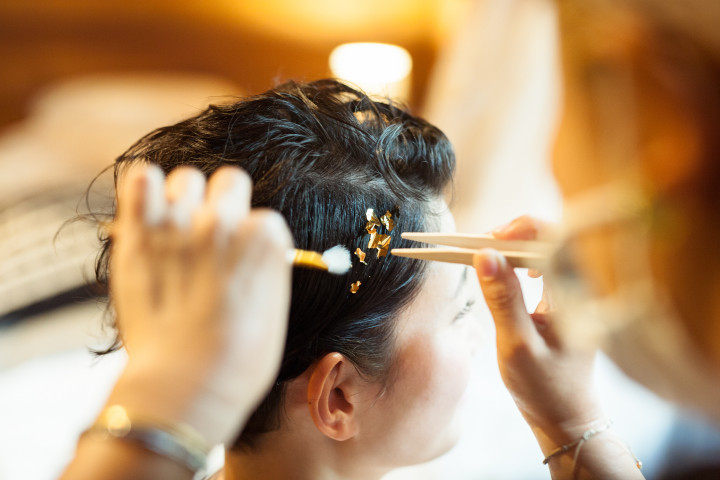 あーやさんのヘアメイクの写真