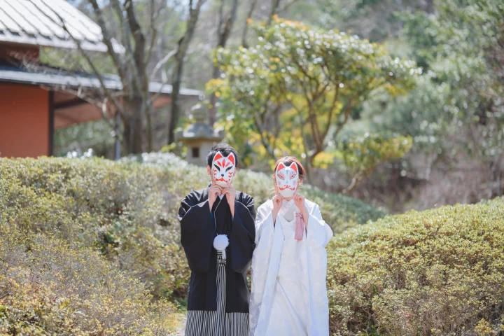 幸にーこさんの前撮りの写真
