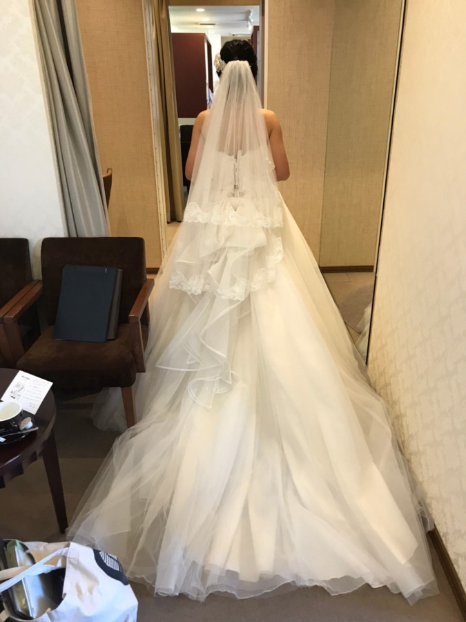 らんらんさんのウエディングドレスの写真