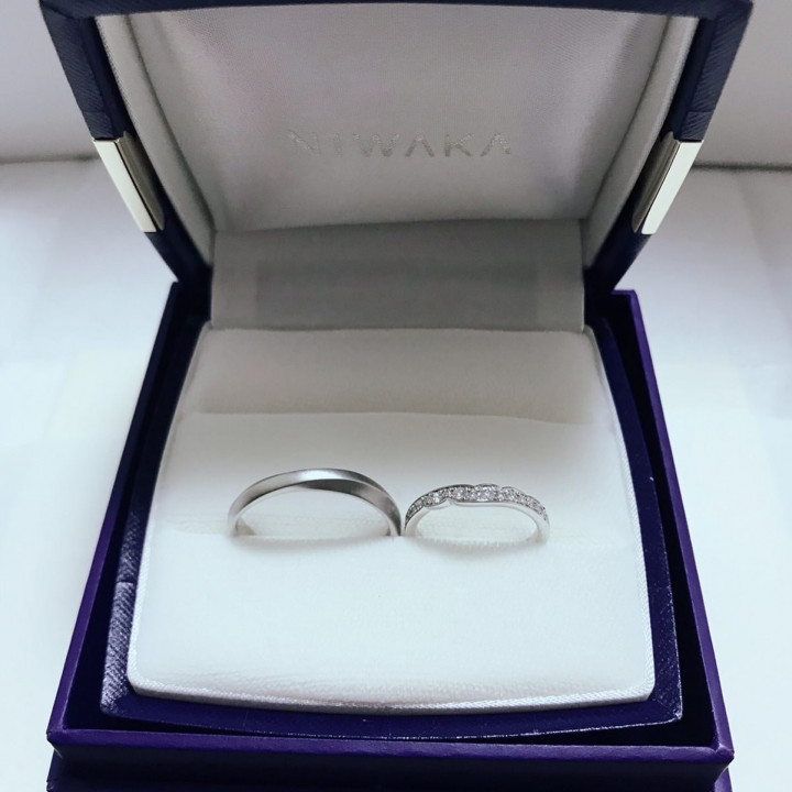 りかさんの結婚指輪の写真
