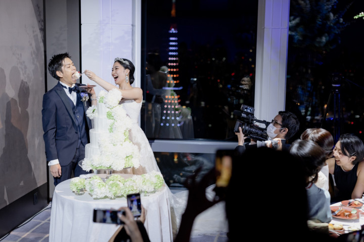 wedding103さんのウエディングケーキの写真