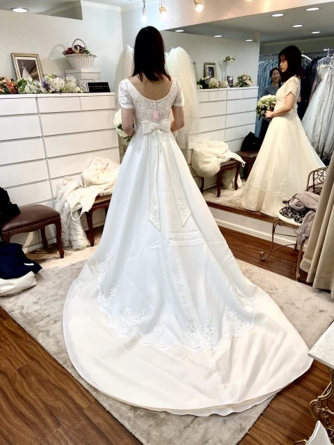 こまさんのウエディングドレスの写真