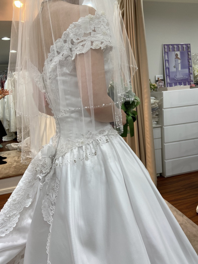 こまさんのウエディングドレスの写真
