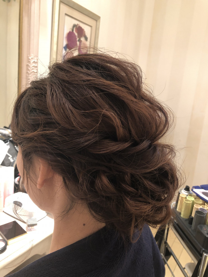 nmch_wdさんのヘアメイクの写真