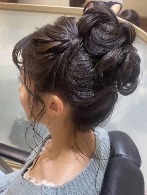 みほさんのヘアメイクの写真