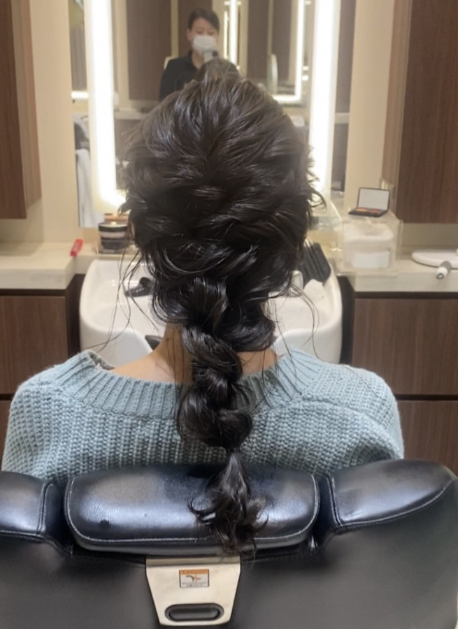 みほさんのヘアメイクの写真