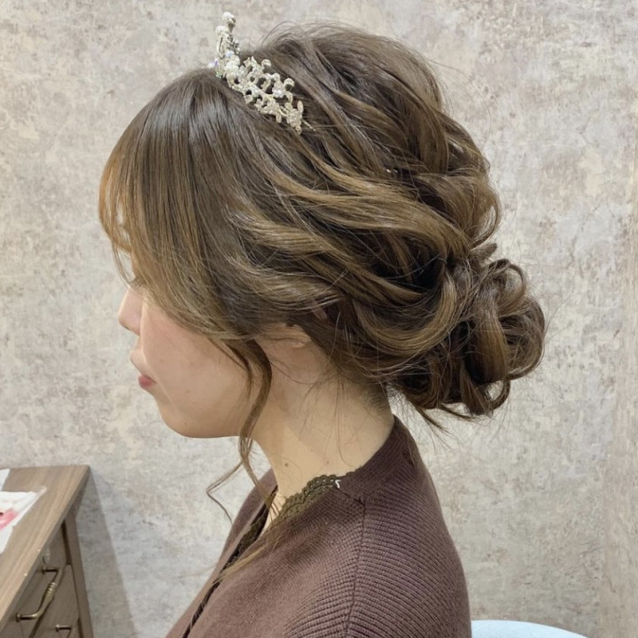 ありちゃんさんのヘアメイクの写真