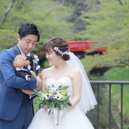 ぽんぽんさんの前撮りの写真