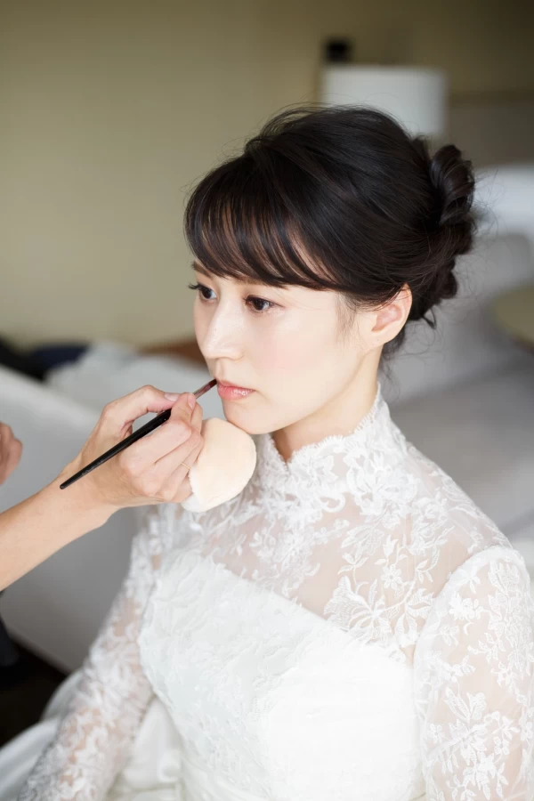 かなこさんのヘアメイクの写真