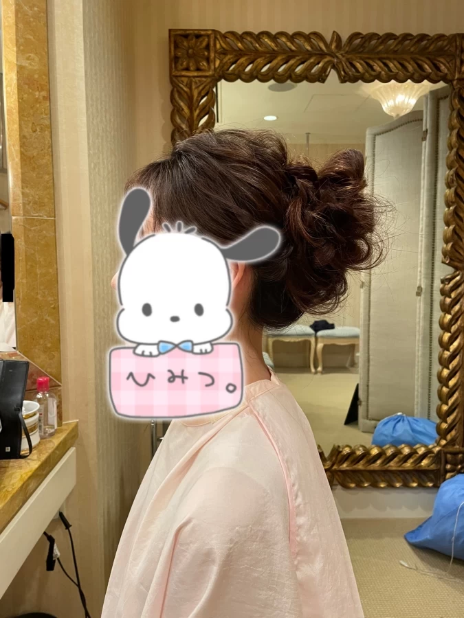 あのなーですさんのヘアメイクの写真