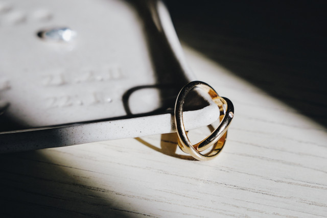mihoさんの結婚指輪の写真