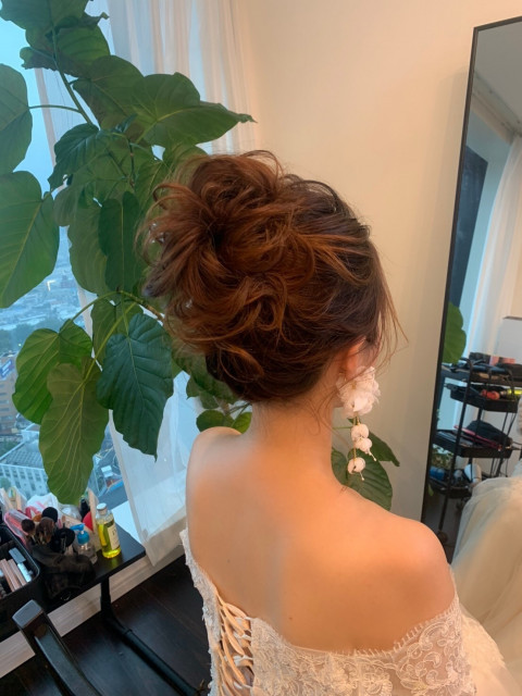 sayaさんのヘアメイクの写真