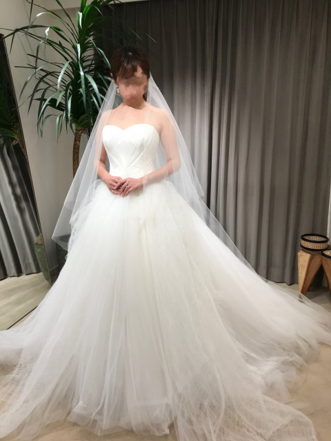 Yu_weddingさんのウエディングドレスの写真