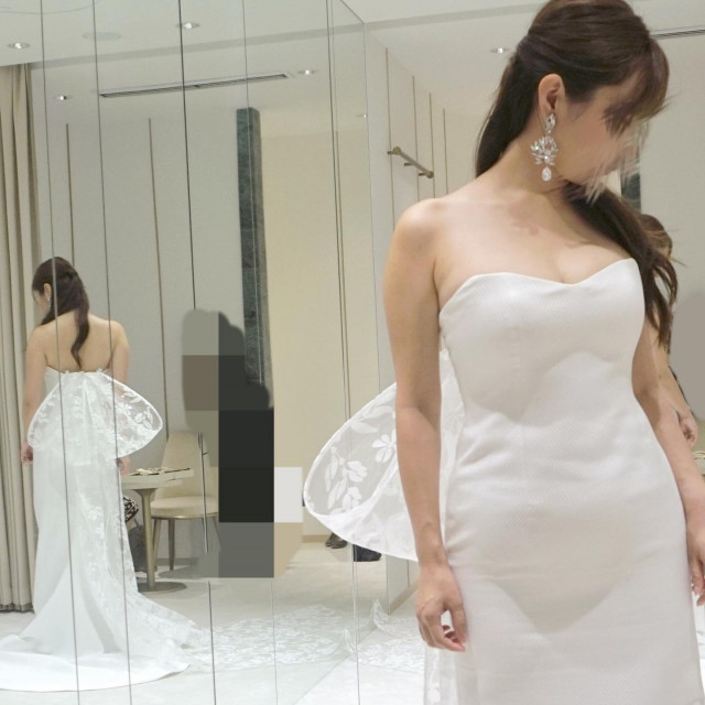 Yu_weddingさんのウエディングドレスの写真