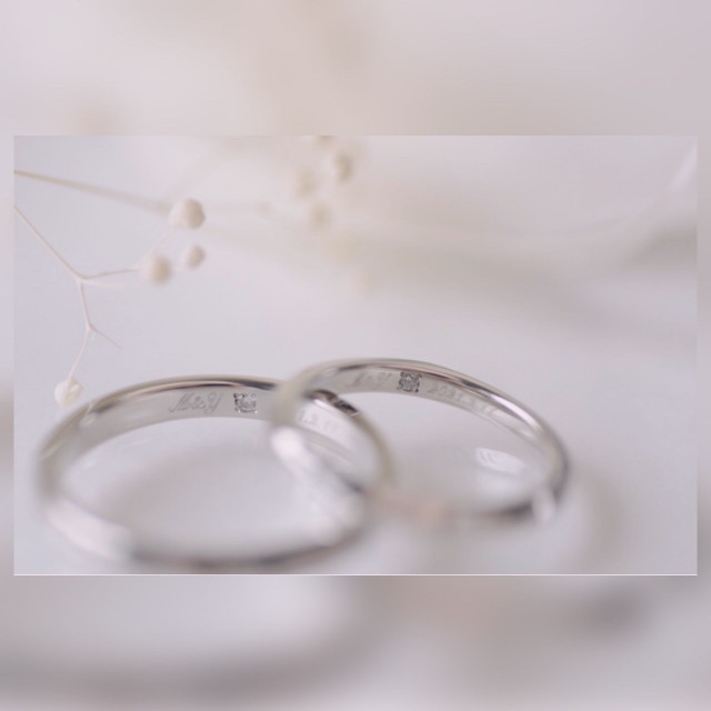 Yu_weddingさんの結婚指輪の写真