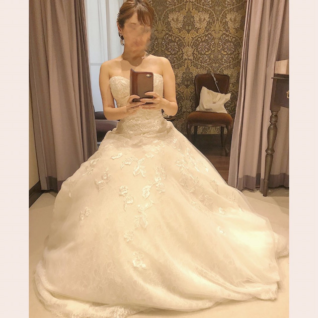 Yu_weddingさんのウエディングドレスの写真