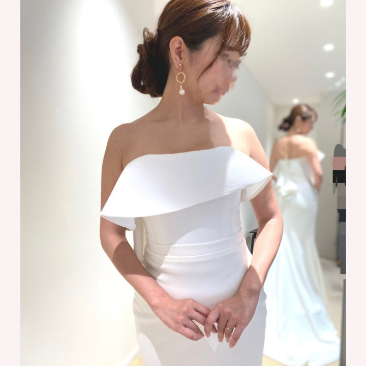 Yu_weddingさんのウエディングドレスの写真