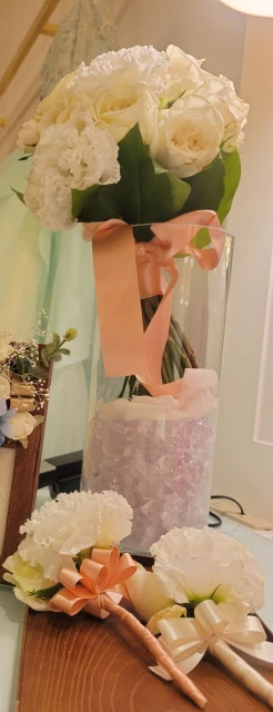 あさもばさんのブーケ・ブートニアの写真