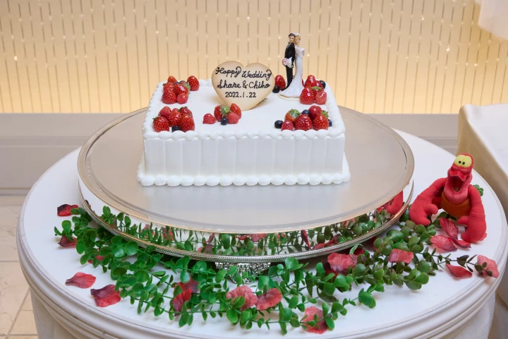 kuriamaさんのウエディングケーキの写真