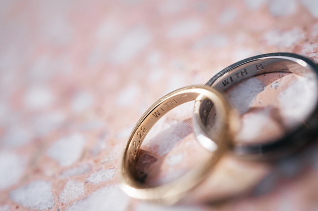monchanさんの結婚指輪の写真