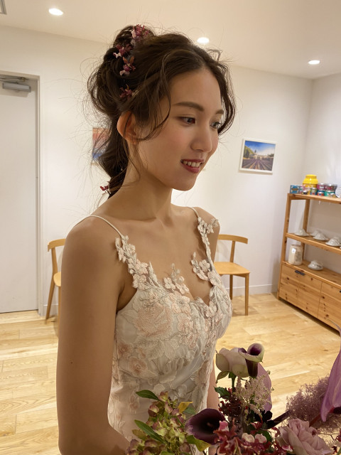 yuさんのヘアメイクの写真