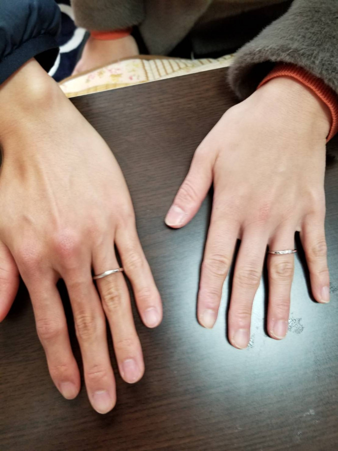 ちよちゃんずさんの結婚指輪の写真