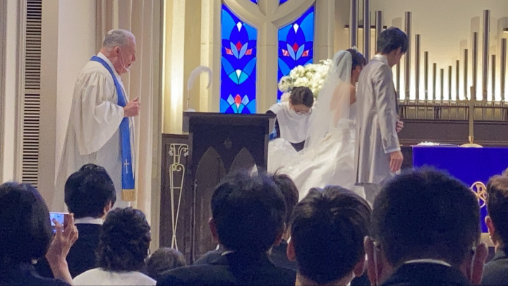 幸せな結婚式