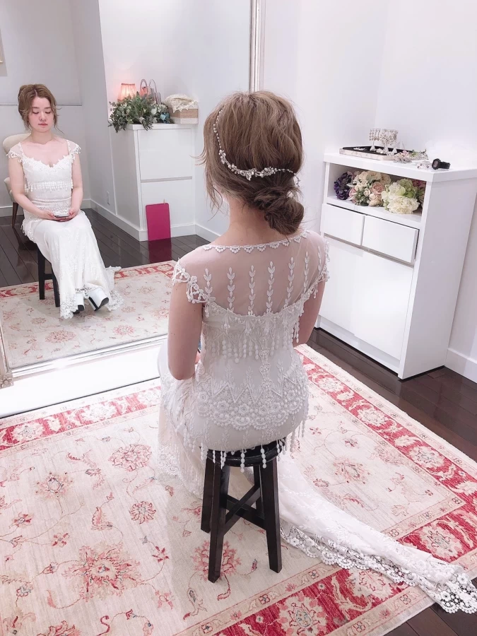 Natsuさんのウエディングドレスの写真