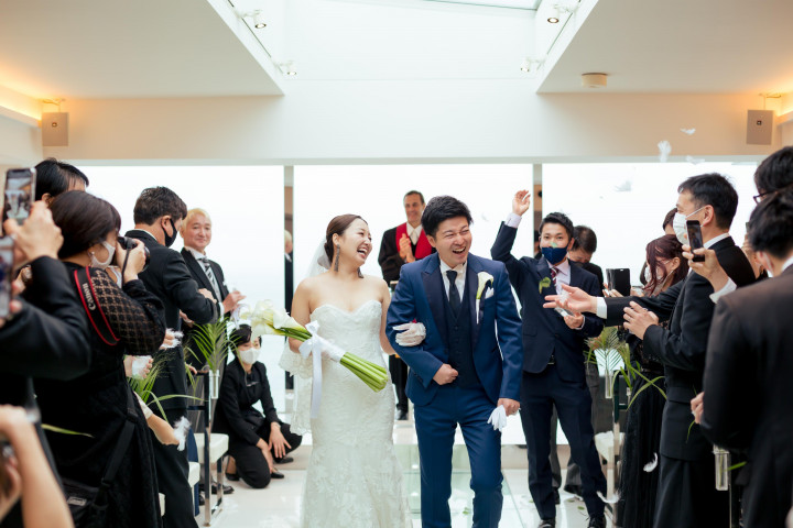 笑顔溢れる結婚式