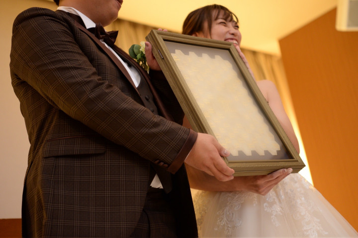 aochanさんの結婚証明書の写真