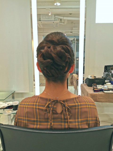 みささんのヘアメイクの写真