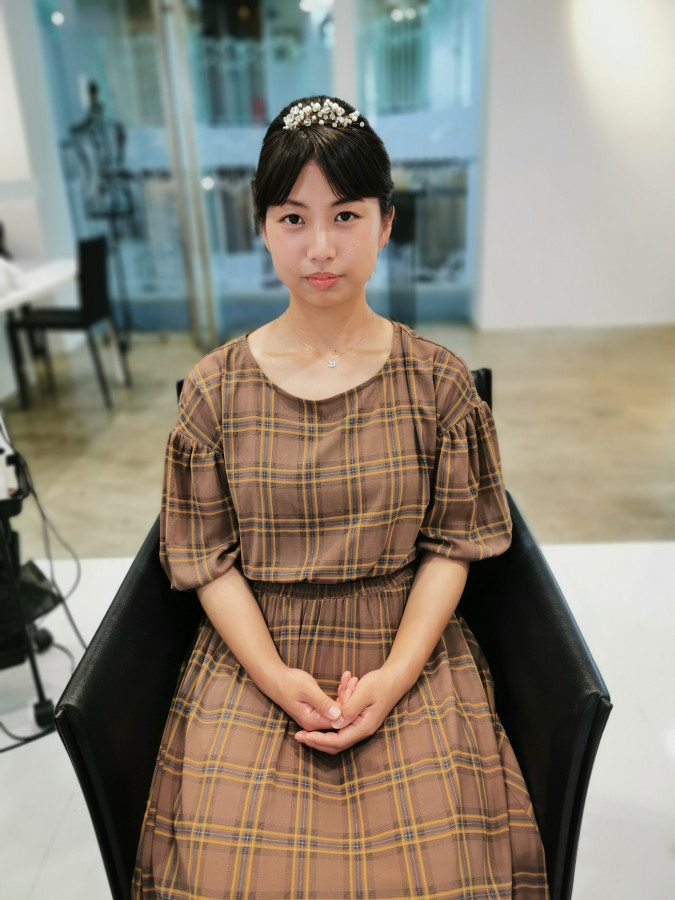 みささんのヘアメイクの写真