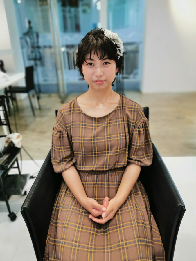 みささんのヘアメイクの写真