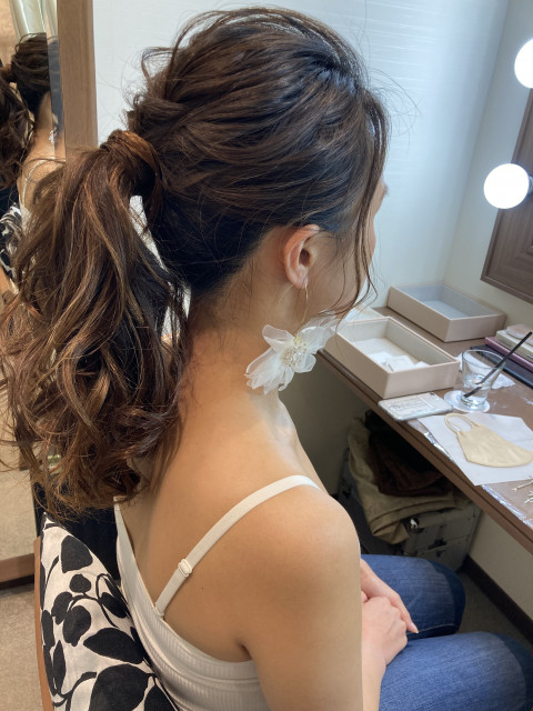 kanさんのヘアメイクの写真