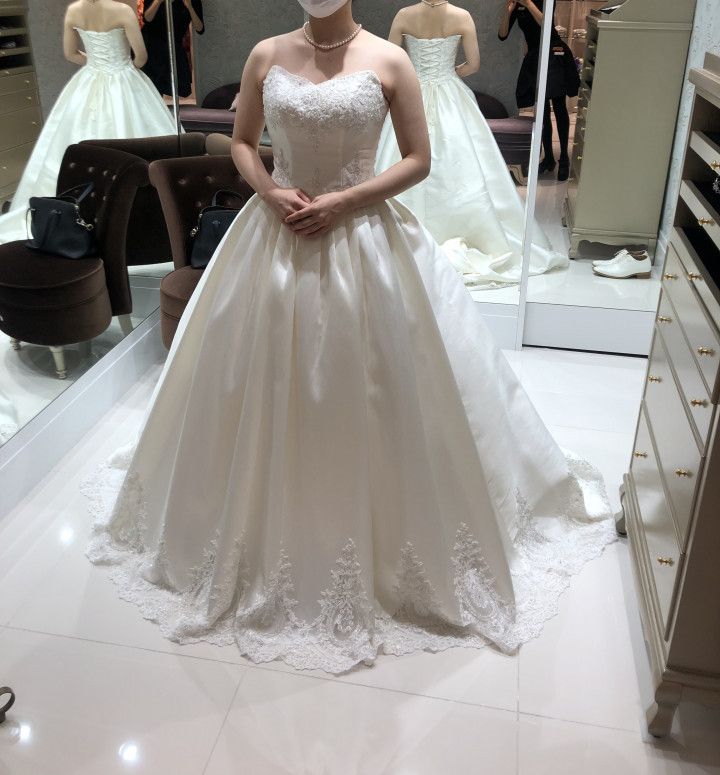 MUさんのウエディングドレスの写真