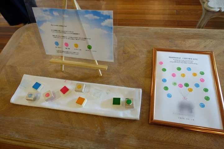 Mxさんの会場装飾アイテムの写真