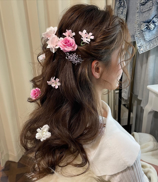 さやさんのヘアメイクの写真