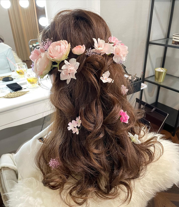 さやさんのヘアメイクの写真