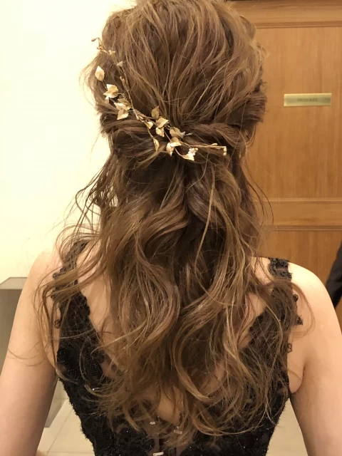 ちっちさんのヘアメイクの写真
