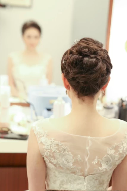 いくみさんのヘアメイクの写真