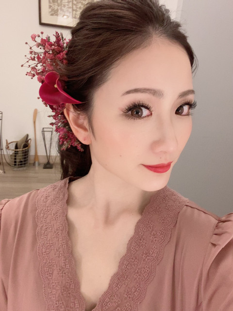 いくみさんのヘアメイクの写真