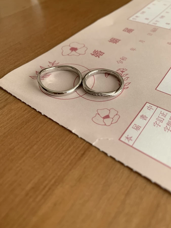 あゆさんの結婚指輪の写真