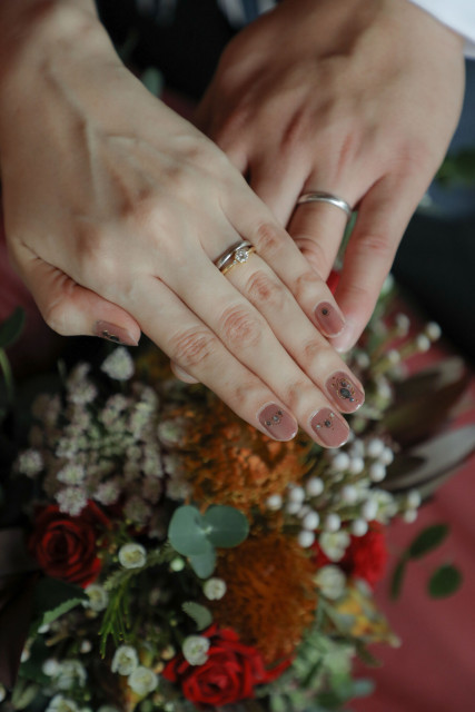 Azuさんの結婚指輪の写真