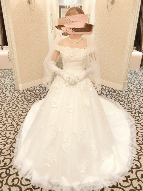 keuさんのウエディングドレスの写真