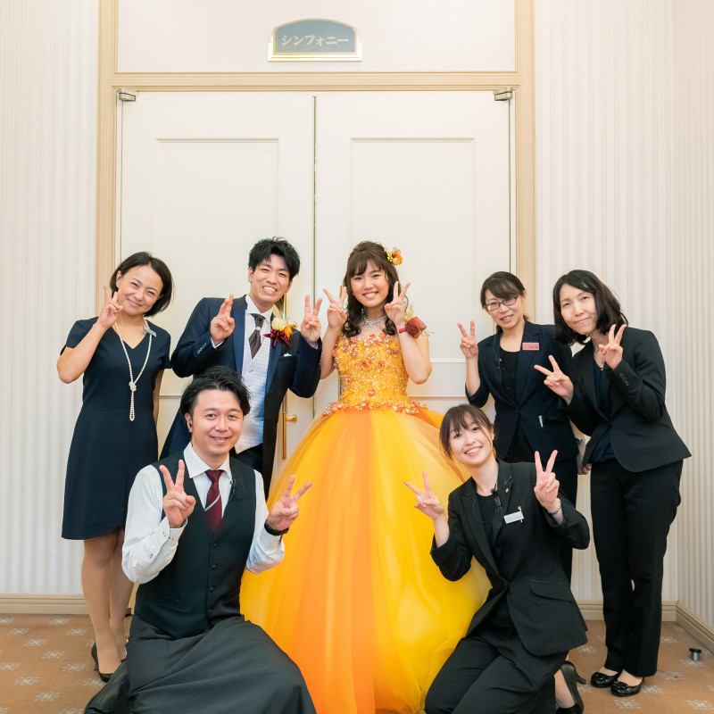 コロナ禍の中でも参列してくれた皆さんに感謝をこめて…ディズニーに来たように感じられる結婚式に！